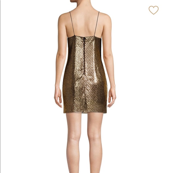 Brand:Alice + Olivia.Harmony chainmail mini dress - Picture 2 of 3